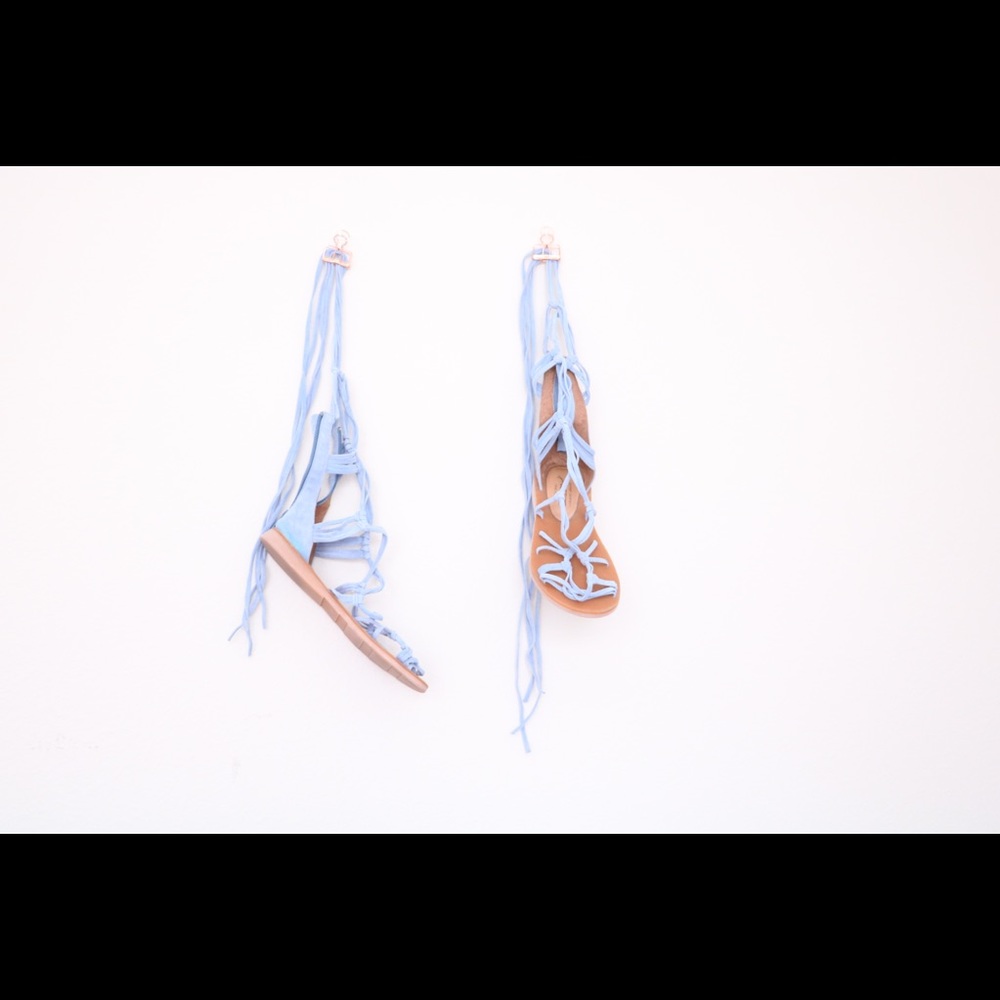 Jeffery Campbell Wrap Up gladiator Sandals